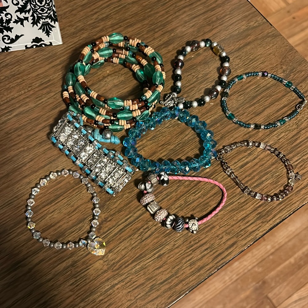 Assortment of bracelets